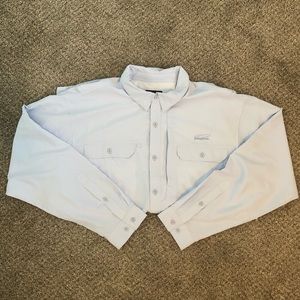 Patagonia Sol Patrol Button Up Shirt LS Size L